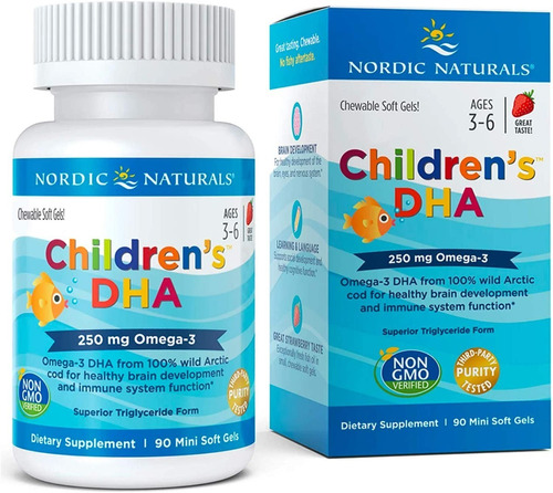 Children´s Dha Softgels De Nordic Naturals