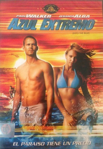 Azul Extremo - Paul Walker - Jessica Alba- Dvd - Original!!!