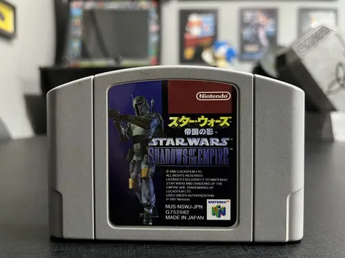 スターウォーズ　shadow of the empIre Star Wars Shadow Of The Empire N64 Original Jap Completo