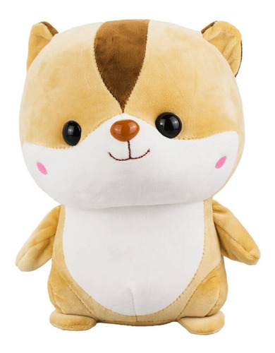 Esquilo Shiba Bege Cartoon 31cm - Pelúcia