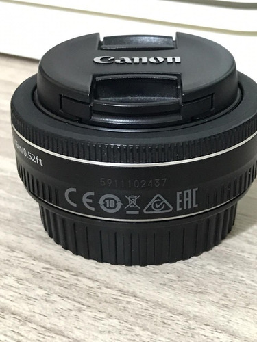 Lente Canon Ef-s 24mm F/2.8 Stm Oficial