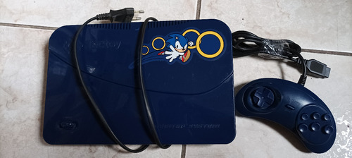 Master System Evolution Azul Com 132 Jogos Na Memória