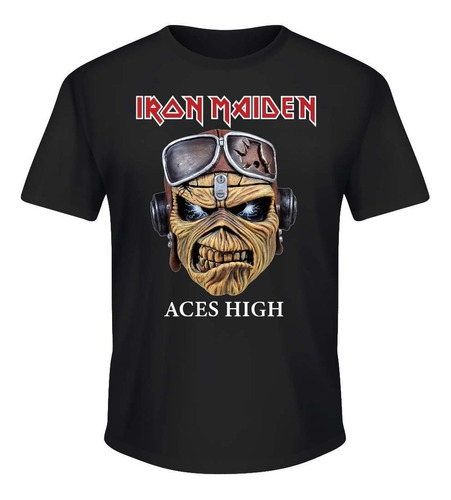 Polera Rockera Iron Maiden