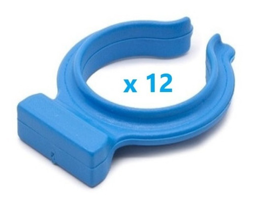 Ganchos Plasticos Para Cubre Pileta De Lona X 12 Unidades
