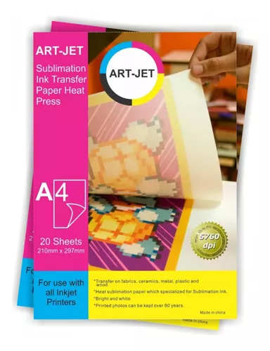 Papel Sublimacion A4 Calidad Koreana - X 100 Und