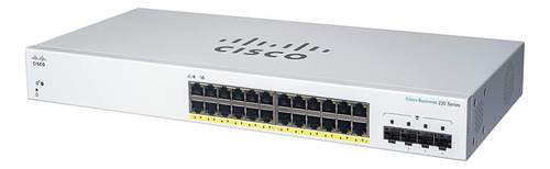 Switch Cisco Business Cbs220-24t-4g-ar + 4 Puertos Sfp