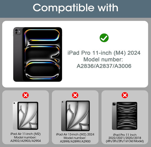 Vidrio Templado Para Ipad Pro 11 M4 2024 A2836 A2837