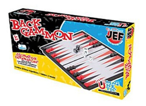 Juego De Mesa Backgammon Magnetic 