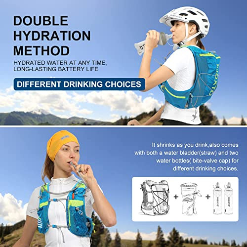 Mochila Hidratación Inoxto 1.5l Para Trail Running