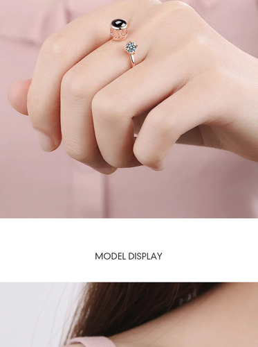 Anillo Rose Rodinado En Plata 925 Te Amo Cien 100 Idiomas