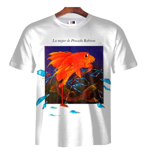 Remera Zt-0629 - Pescado Rabioso Lo Mejor