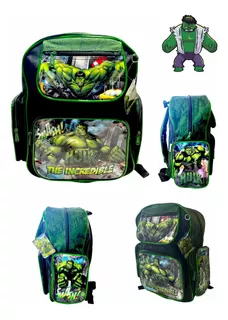 Mochila Hulk El Increible Pantera Negra Advengers Marvel