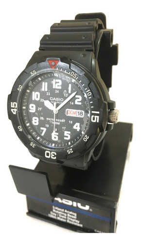 Relógio Casio Mrw-200h-1bvcf Original Caixa E Manual