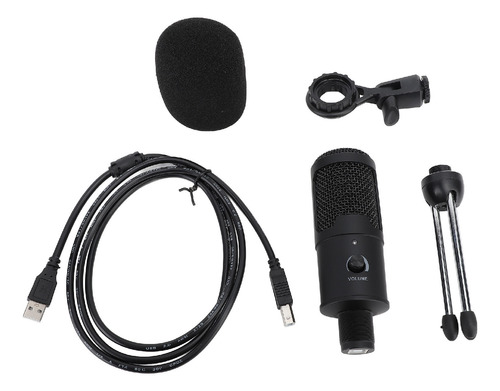 Kit De Tripé Ajustável Para Microfone Com Fio Usb 192khz/24b