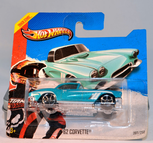 Carro De Coleccion Corvette 1962 Hotwheels  A Escala