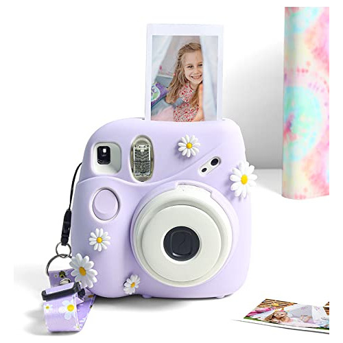 Funda Rieibi Mini 7+ - Funda De Silicona Para Cámara Fujifil