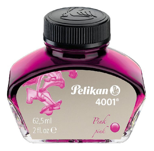 Vidro De Tinta Pelikan 4001 62,5ml Rosa