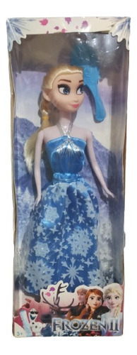 Muñeca Elsa Articulada 28 Cm En Caja