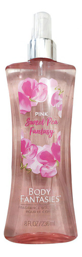 Agua De Tocador Body Fantasies Pink Sweet Pea Fantasy 236 M Volumen De La Unidad 236 Ml