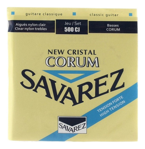 Encordado Criolla Savarez 500cj Nylon Alta Tensión Corun