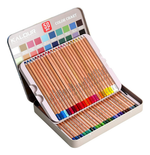 50 Lápices De Colores De Tiza Pastel