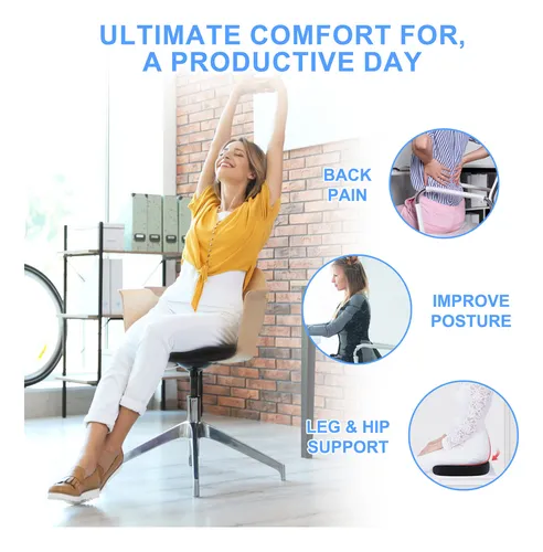 Pillow Cushion/lumbar Seat Aoresac Office/car/travel For