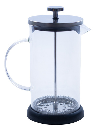Cafetera Francesa 1000 Mltea & Coffeemaker Vidrio Full Negro