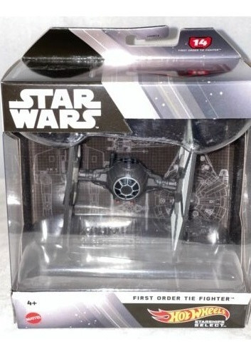 First Order Tie Fighter Starships Select 1:50 Hot Wheels