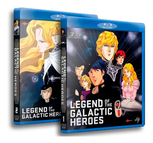 Legend Of The Galact Heroes Em Blu-ray