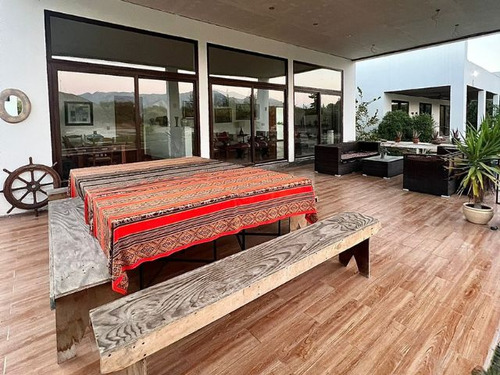 Fabulosa Casa En Condominio Linderos, Buin, Region Metropoli