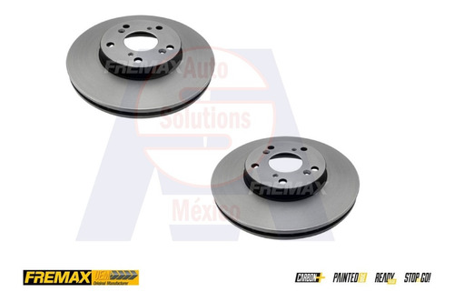 2 Discos De Freno (d) Honda Accord 2004 2005 2006 (282mm)