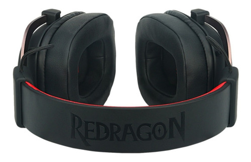 Imagen 3 de 5 de Auriculares gamer Redragon Zeus black