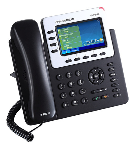 Teléfono Ip Empresarial Para 4 Líneas Grandstream Gxp2140
