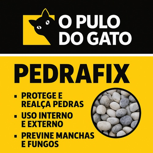 Fixador De Pedras Soltas 1l -pulo Dogato Pedra Fix Argamassa