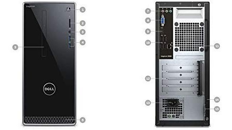 Computador Dell Inspiron, Intel Quad Core I7-7700....
