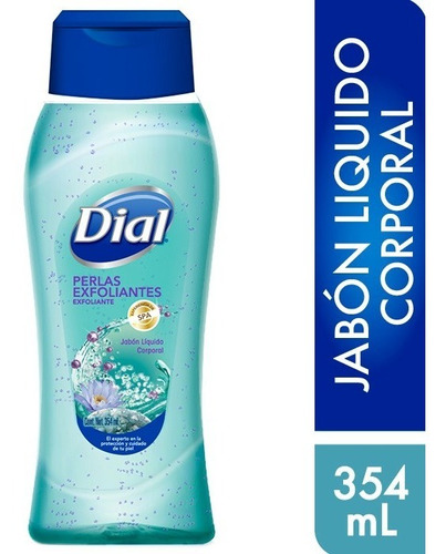 Gel De Ducha Dial Perlas Exfoliantes 354ml