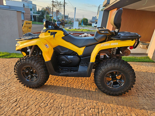 Quadriciclo Can Am Outlander 570l Max 4x4 Cvt Dps Autom 2017