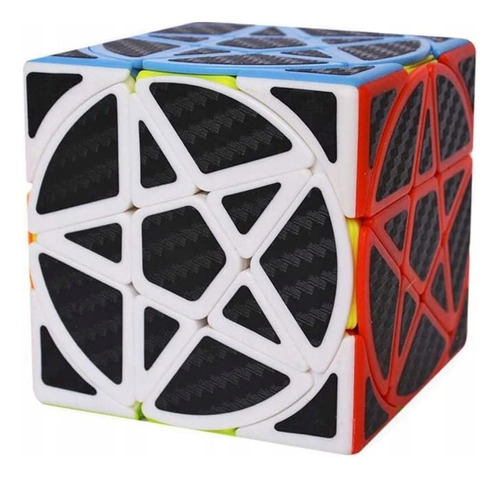 Cubo Rubik Pentacle Jiehui Fibra De Carbono Cobra
