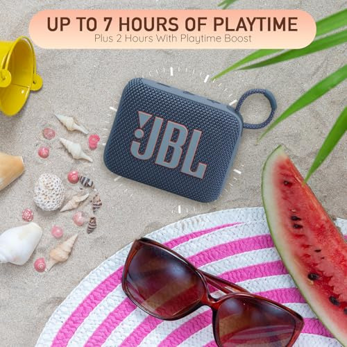 Altavoz Portátil Inalámbrico Bluetooth Jbl Go 4, Resistente