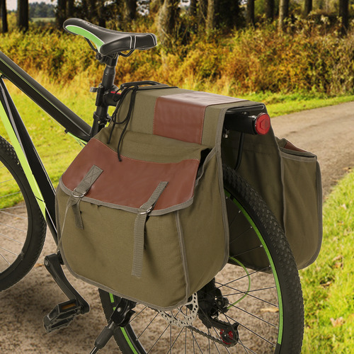 Bolsa Para Asiento Trasero De Bicicleta, Bolsa Para Maletero