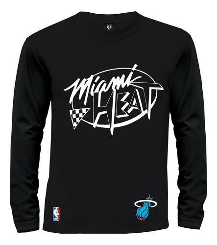 Camiseta Camibuzo Basketball Nba Miami Heat Black