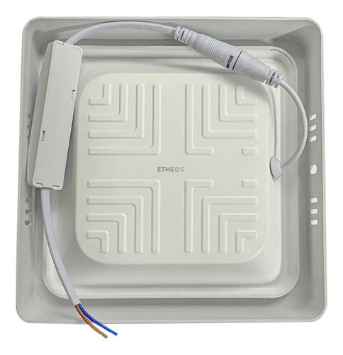 Plafón Led Etheos 6w Plástico Blanco Luz Fría