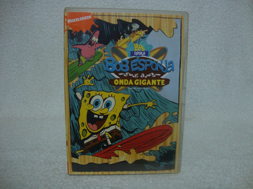 Dvd Original Bob Esponja E A Onda Gigante