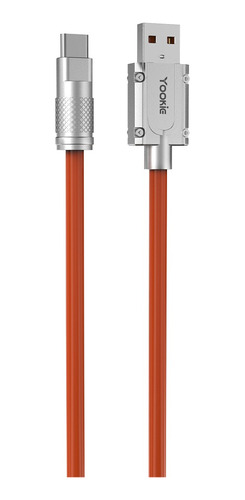 Cable Tipo C Usb C Carga Rapida , 2.4 A 1 Metro Yookie Ec07