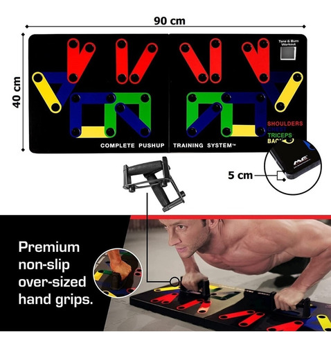 Tablero De Flexiones 14 En 1 (push Up Board)