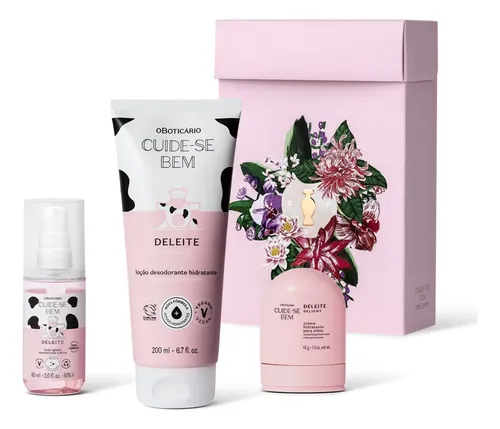 Kit Presente Dia Das Mães Cuide-se Bem Deleite