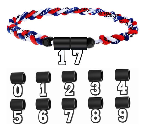 Collar Con Número De Béisbol, Collar Para Número 5