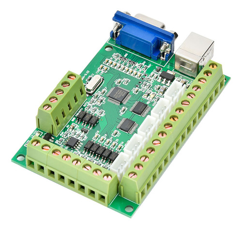 Placa De Interfaz Usb De 5 Ejes Cnc Motion Controller, Verde