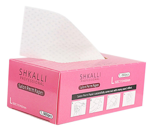 2 X 1000 Uds Papel Para Permanente Del Cabello Papel Para