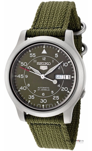 Reloj Seiko 5 Automatico Militar Snk805 Garantia X 12 Meses